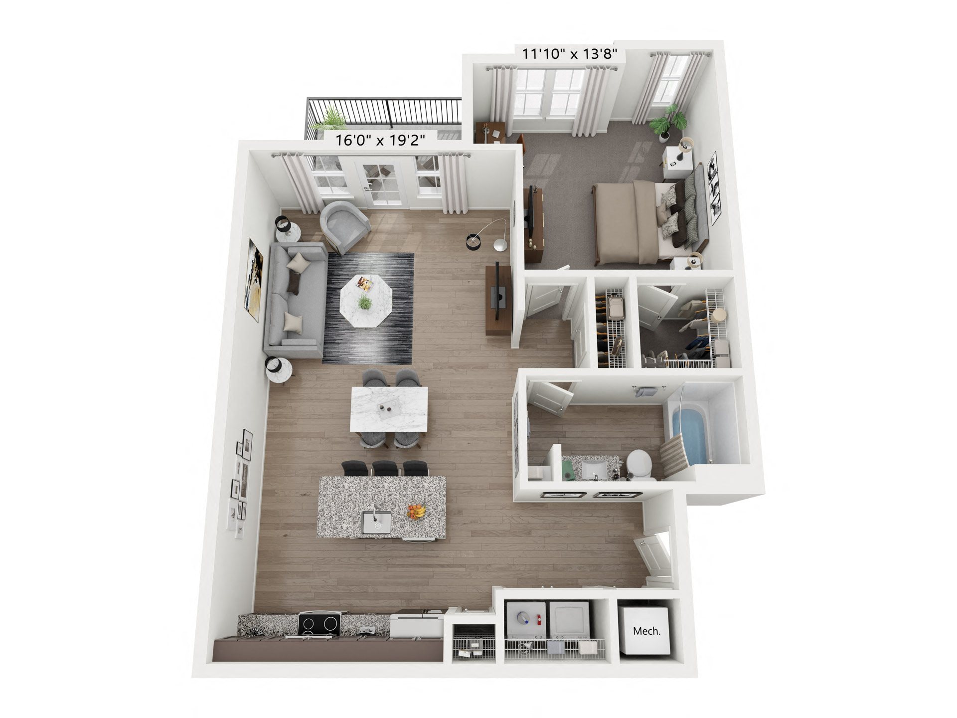 Graphite (1.10 D) floor plan